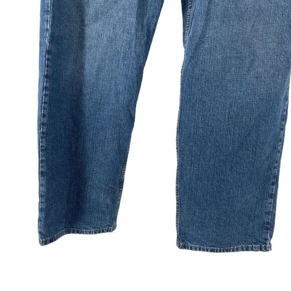 Perry Ellis Collection Jeans Mens Size 38x30 Relaxed Straight Leg Blue Denim - Picture 5 of 8